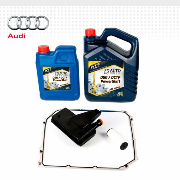 Pack de mantenimiento del cambio automático 0B5 para Audi A4, A5, A6, A7, Q5 (con Filtro Exterior e Interior)